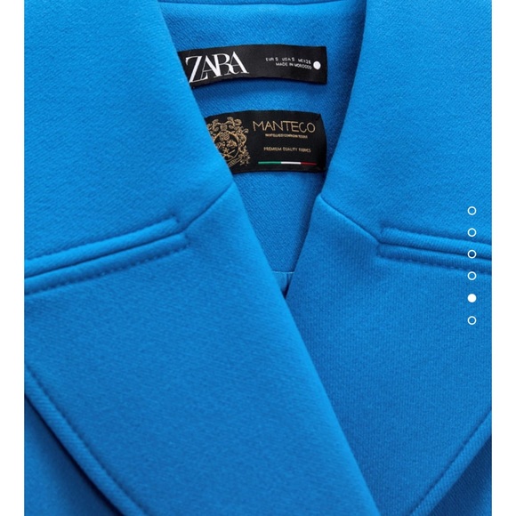 ZARA BLOGGERS FAV WOOL BLEND OVERSIZED COAT - Picture 11 of 15